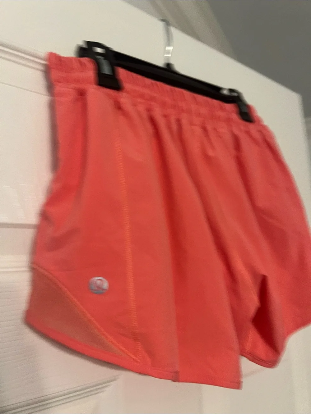 lululemon athletica Coral-Pink Athletic Shorts